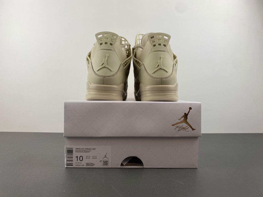 Air Jordan 4 WMNS NET "Rattan" FN7251-200