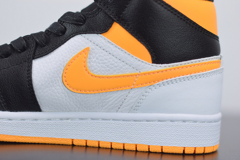 air jordan 1 mid laser orange black cv5276-107