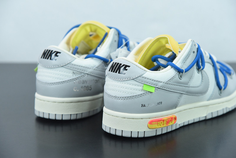 of x dunk low “10 of 50” dm1602-112