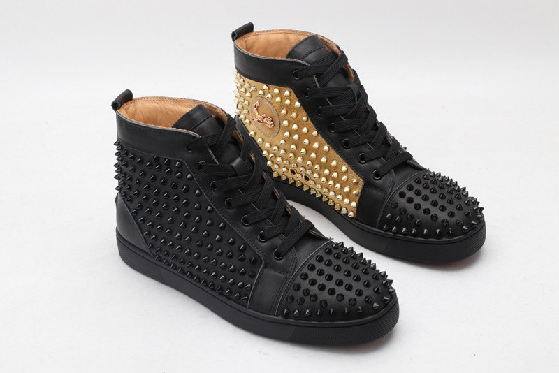 chian louin high top sneaker