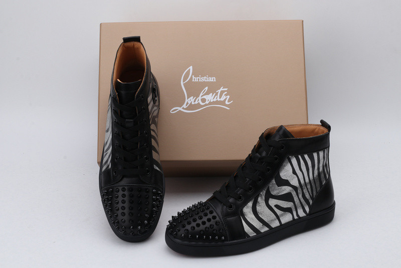 chian louin high top sneaker