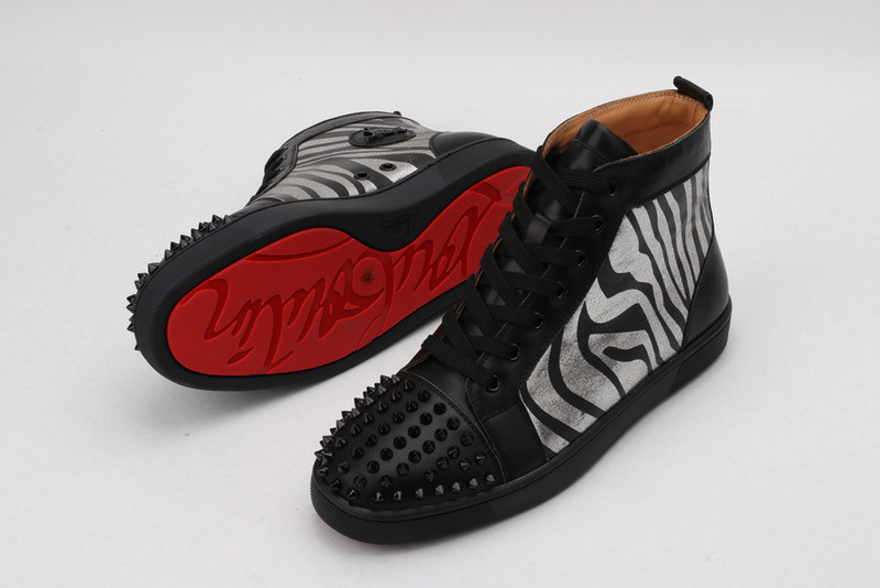 chian louin high top sneaker