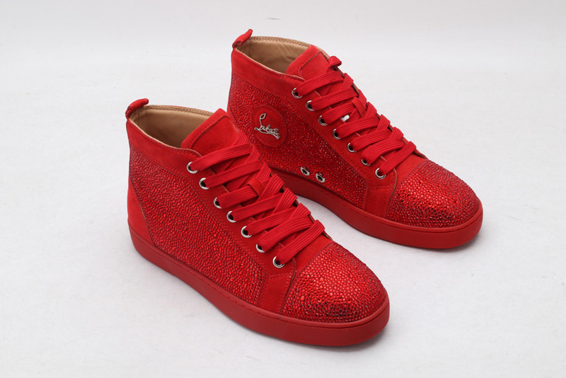 chian louin high top sneaker