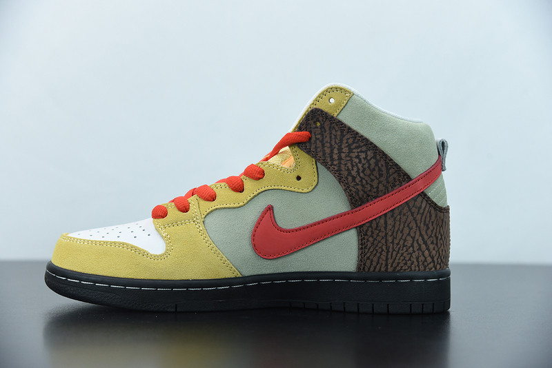 color skates x nike sb dunk high kebab and destroy cz2205-700