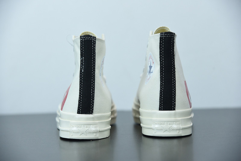 cdg play x converse
