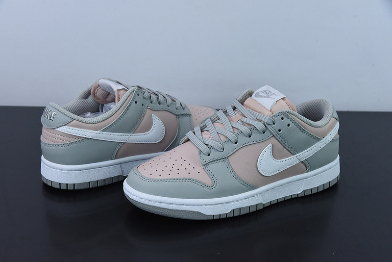 nike dunk low pink oxford (w) dm8329-600