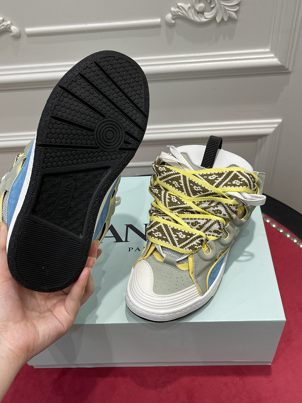 lanvin curb sneaker