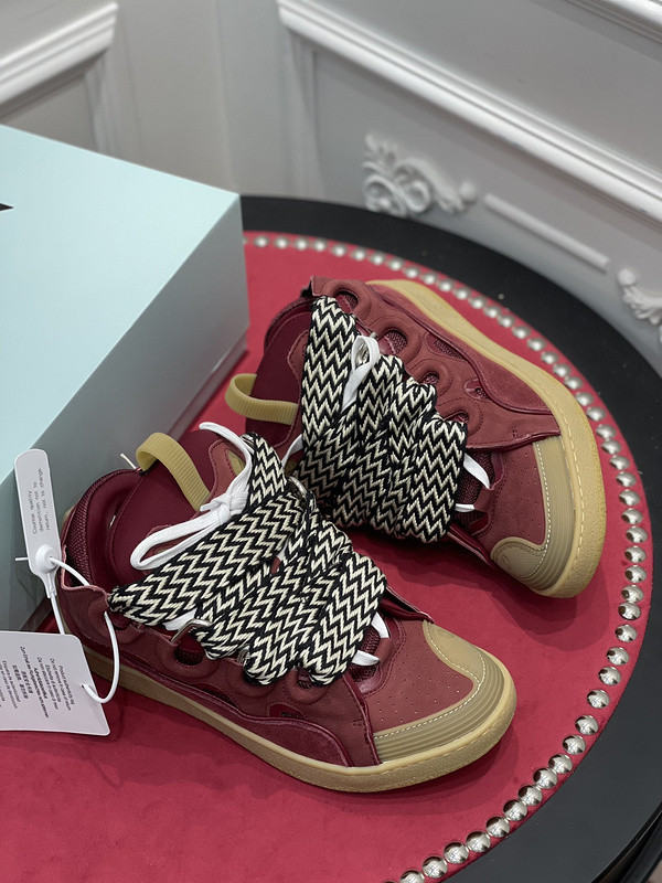 lanvin curb sneaker