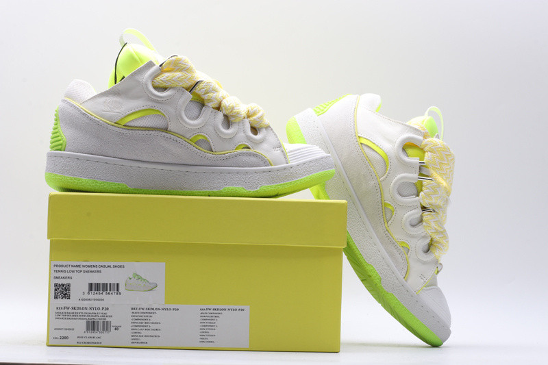 lanvin curb sneaker