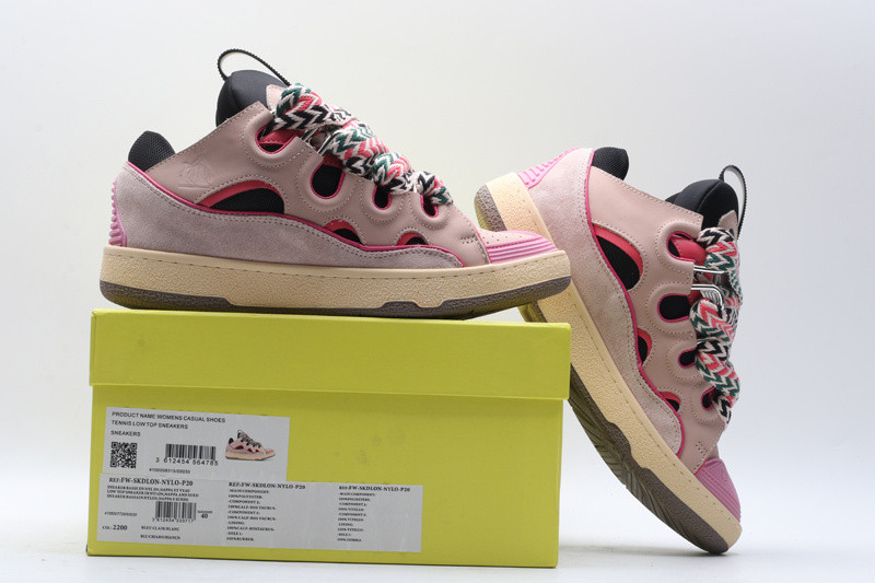 lanvin curb sneaker