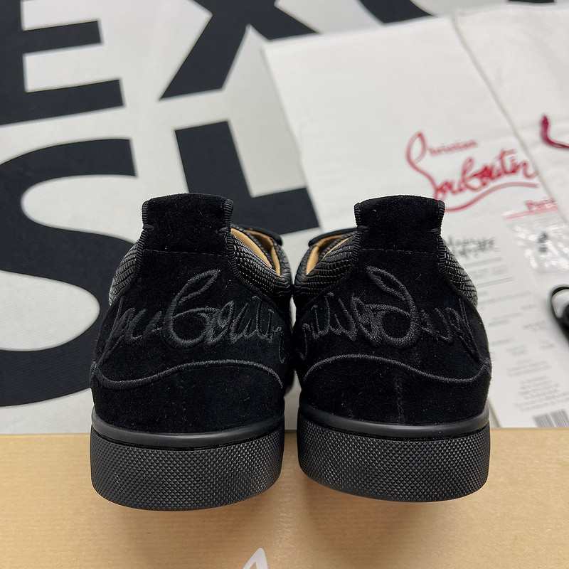 chian louin low top sneaker