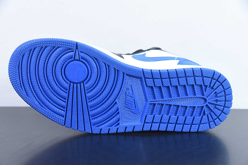 air jordan 1 low gs "black/royal" 553560-140