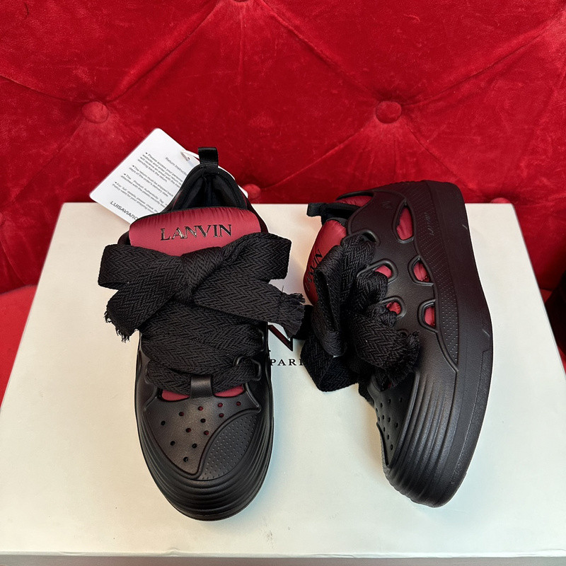lanvin curb sneaker