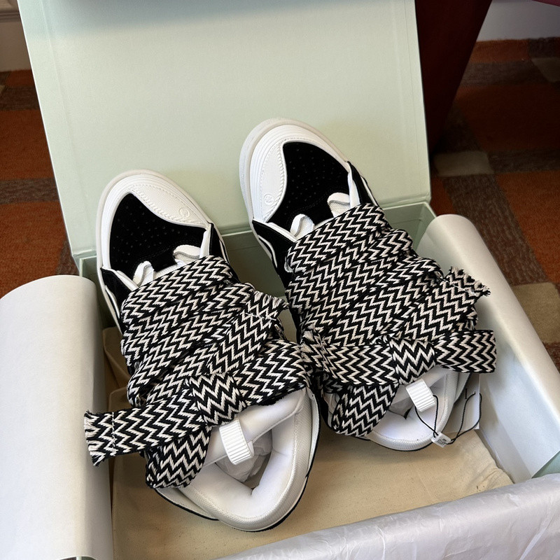 lanvin curb sneaker