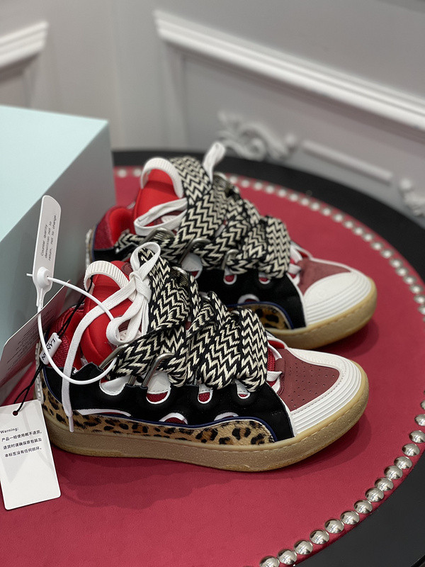 lanvin curb sneaker