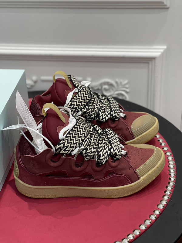 lanvin curb sneaker