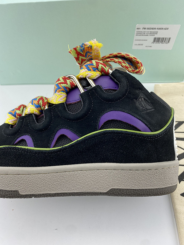 lanvin curb sneaker