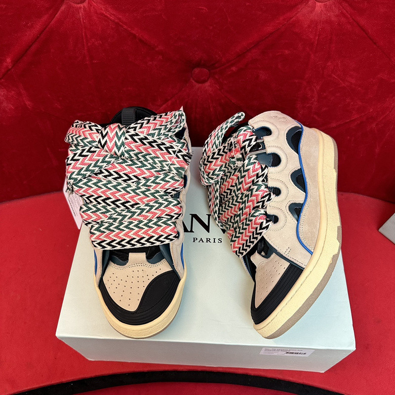 lanvin curb sneaker