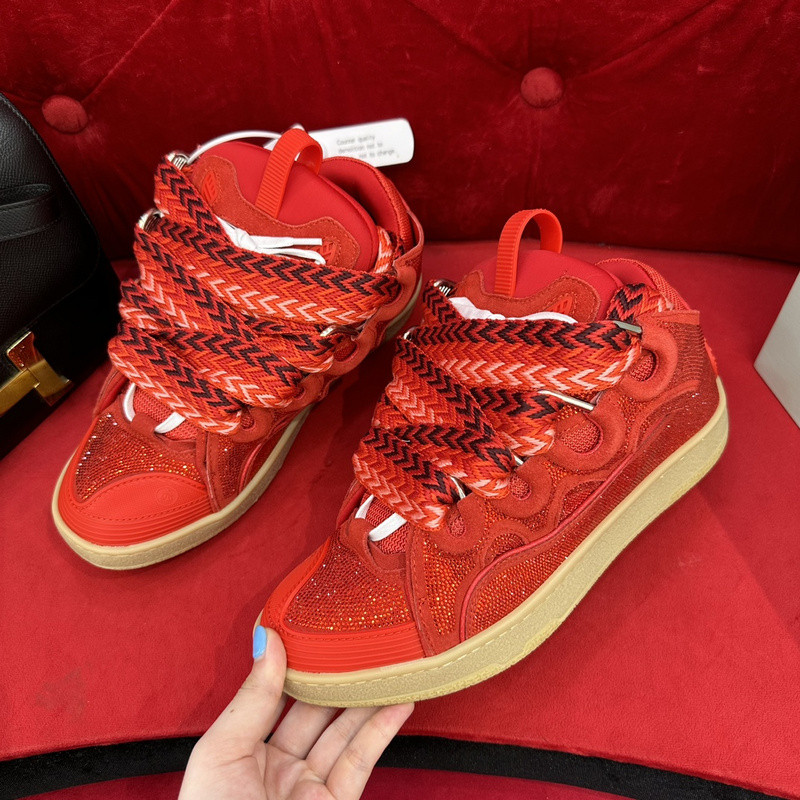 lanvin curb sneaker