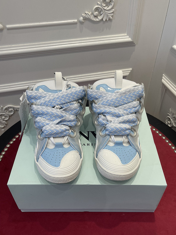 lanvin curb sneaker