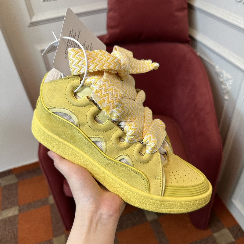 lanvin curb sneaker