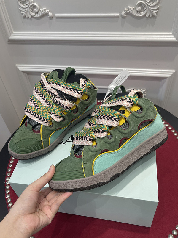 lanvin curb sneaker