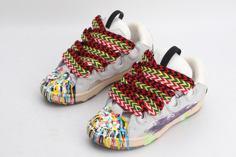lanvin curb sneaker