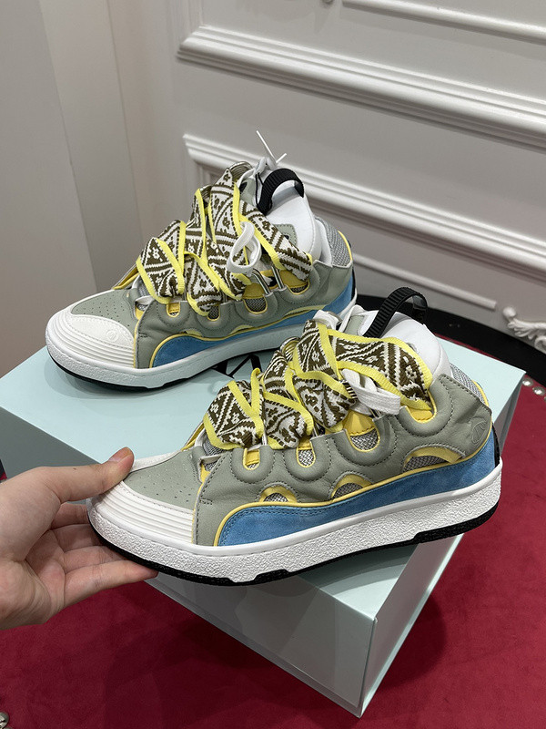 lanvin curb sneaker