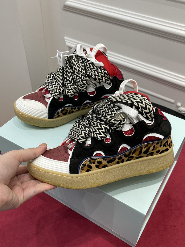 lanvin curb sneaker