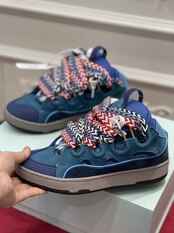 lanvin curb sneaker