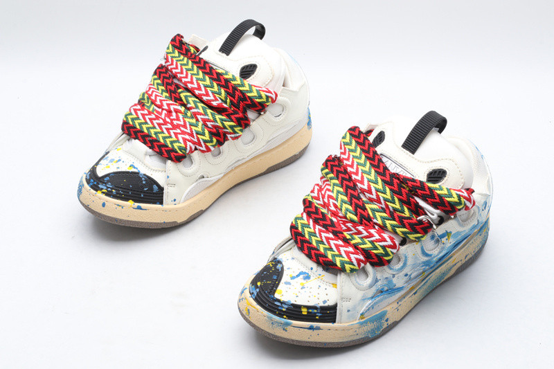 lanvin curb sneaker