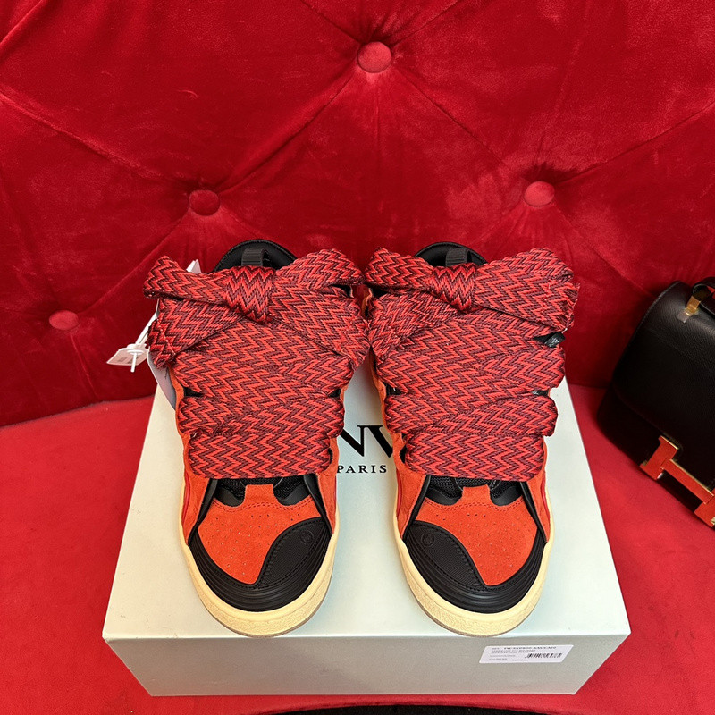 lanvin curb sneaker