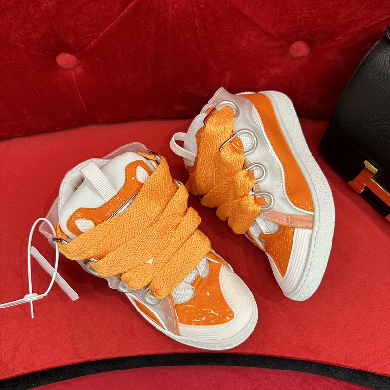 lanvin curb sneaker