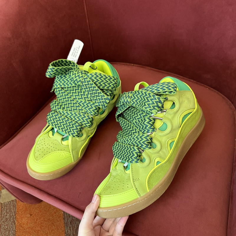 lanvin curb sneaker