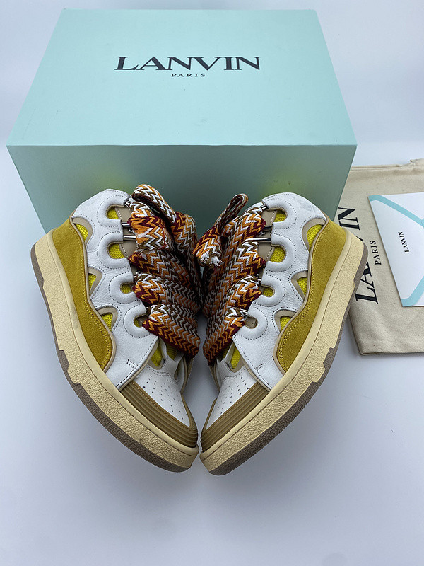 lanvin curb sneaker