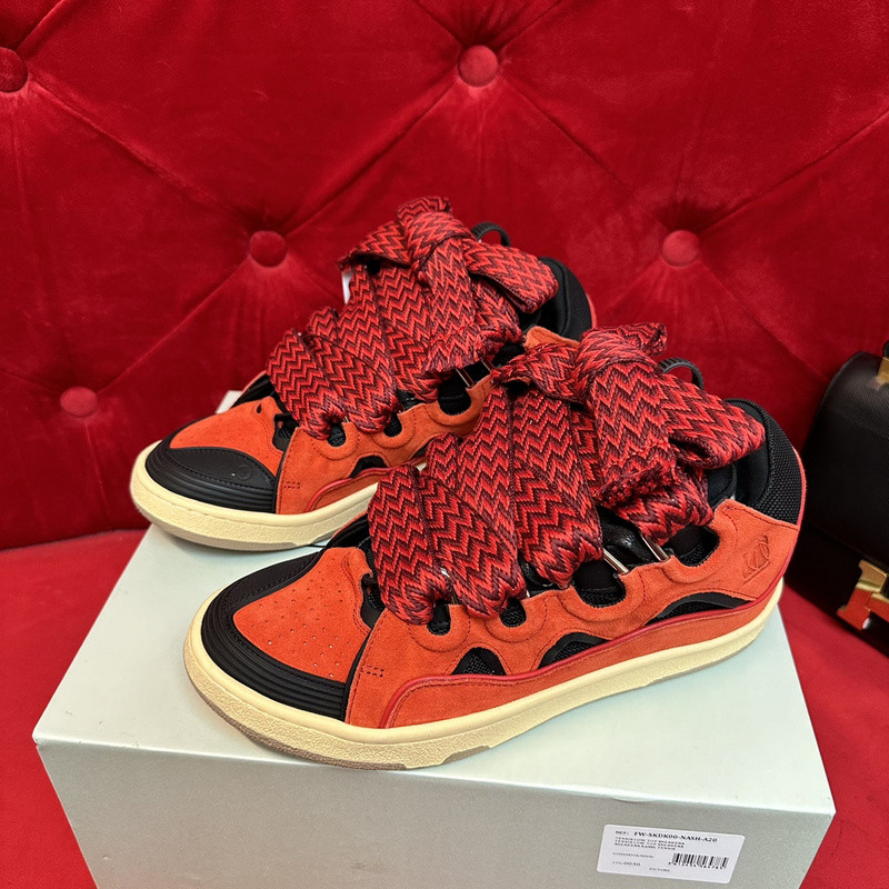 lanvin curb sneaker