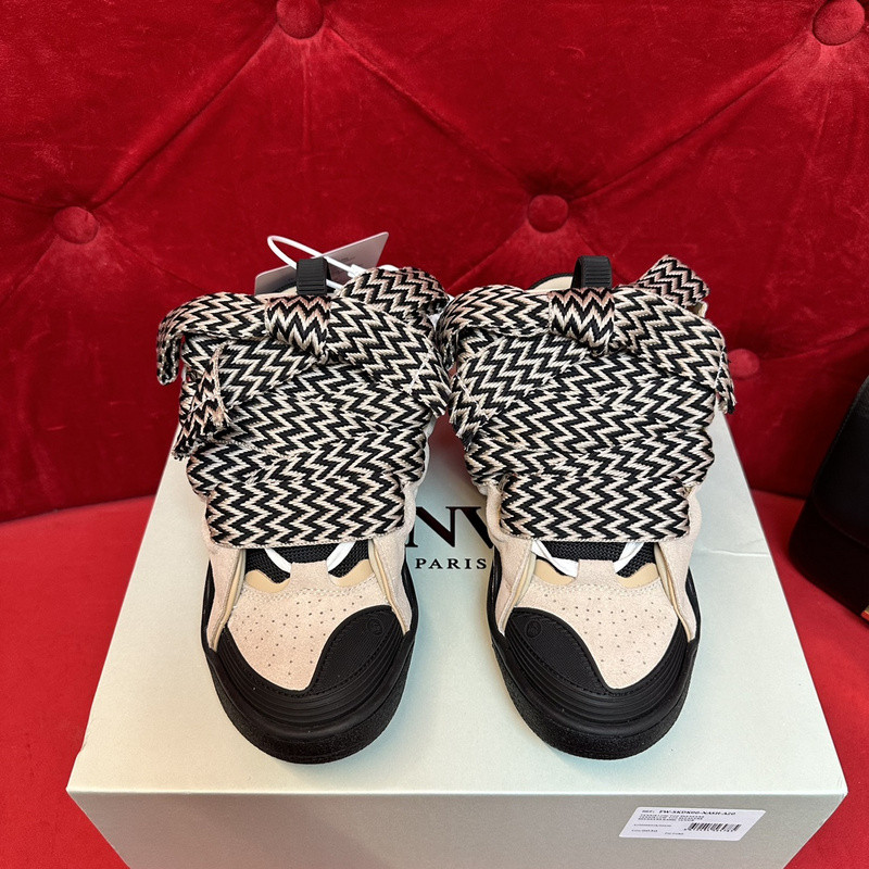 lanvin curb sneaker