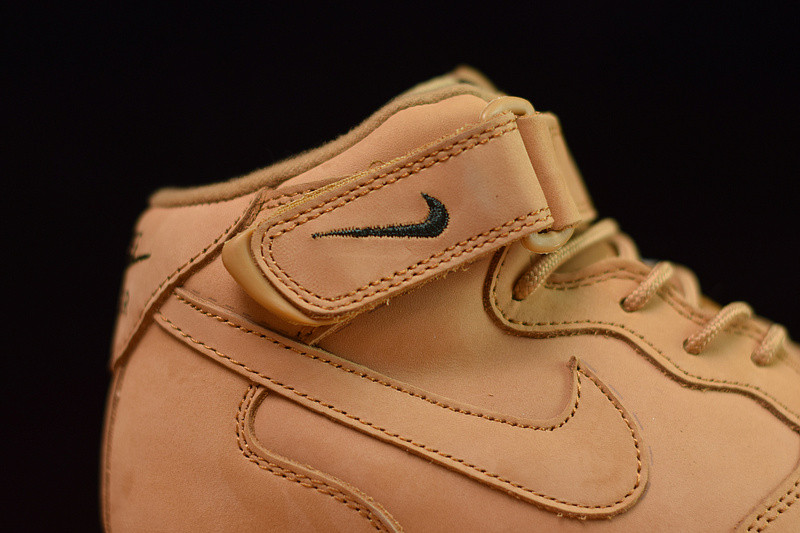nike air force 1 mid 07 prm qs "flax" 715889-200