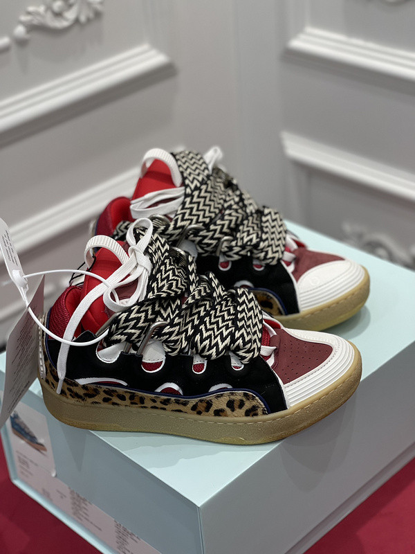 lanvin curb sneaker