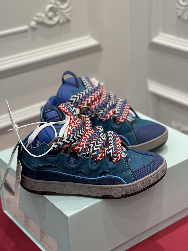 lanvin curb sneaker