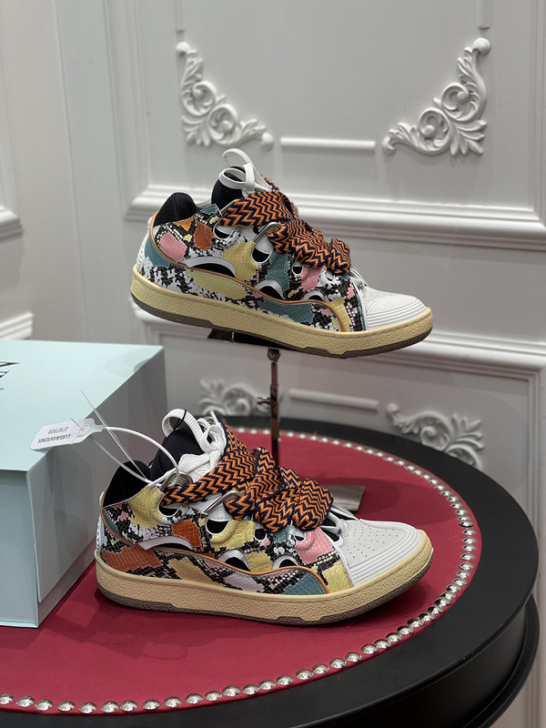 lanvin curb sneaker
