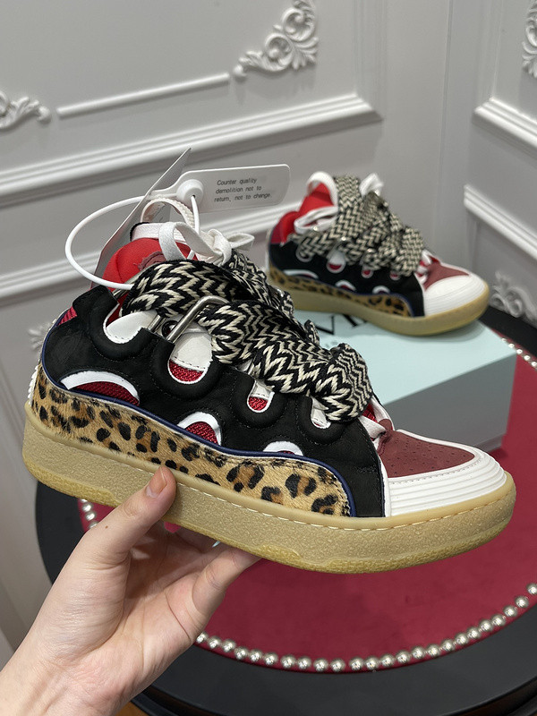 lanvin curb sneaker