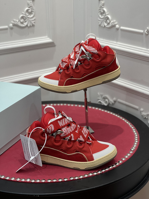 lanvin curb sneaker