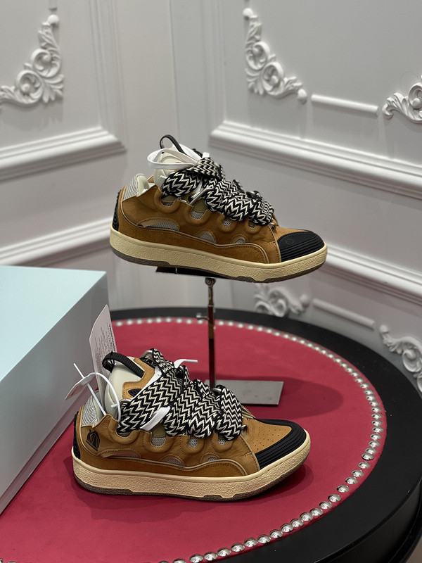 lanvin curb sneaker
