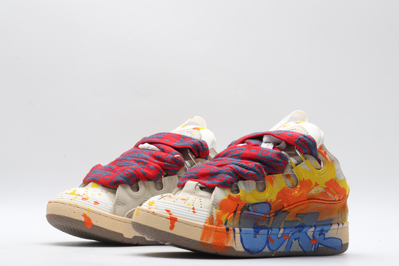 lanvin curb sneaker