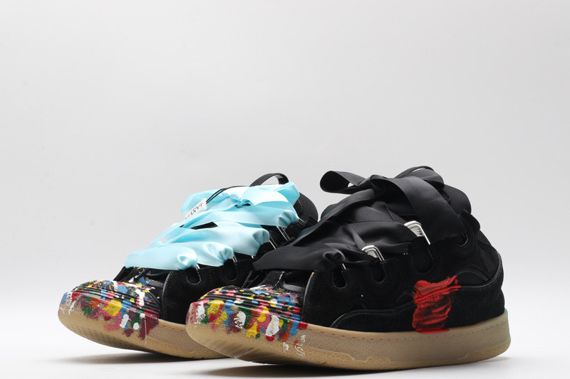 lanvin curb sneaker