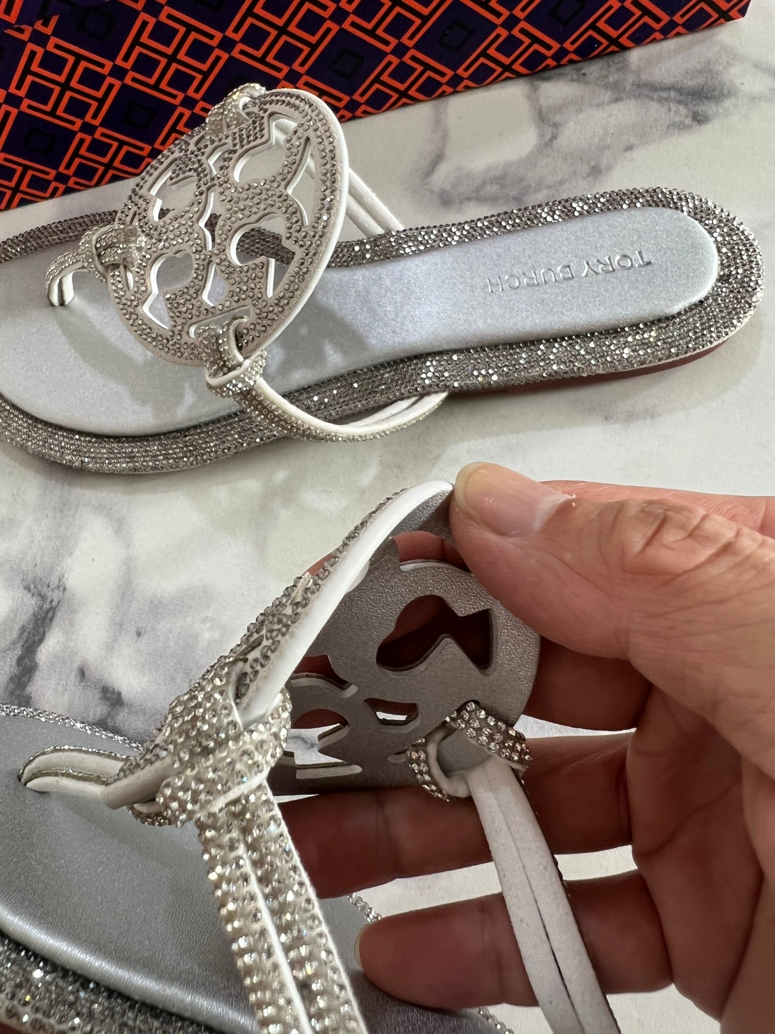 tory burch slide